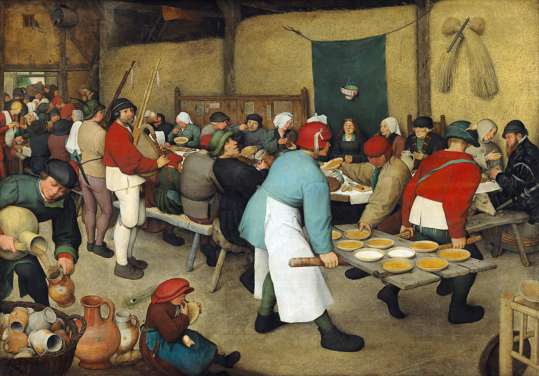 Cooking in Art History: Pieter Bruegel “Cooking Scene”