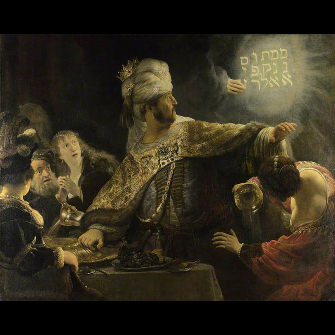 Rembrandt van Rijn “Belshazzars Feast”