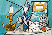 Still Lifes in Art History: Pablo Picasso “Still Life with Lamp”