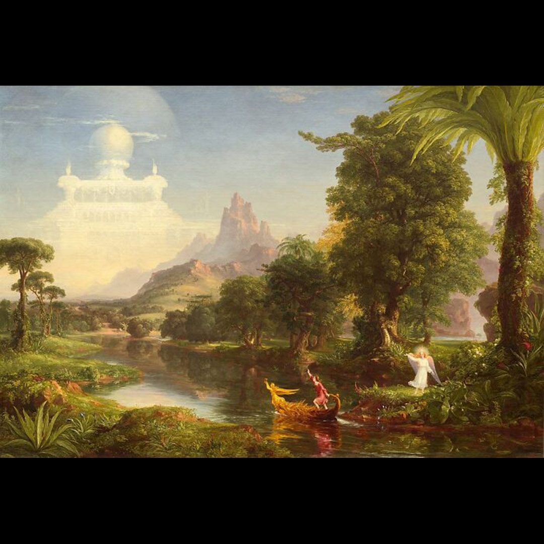 Thomas Cole “The Voyage of Life Youth”