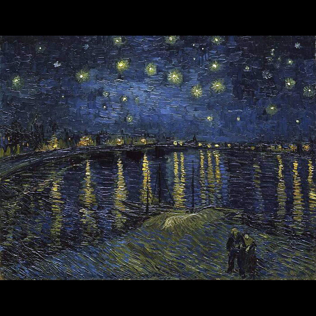 Vincent van Gogh “Starry Night on the Rhone”