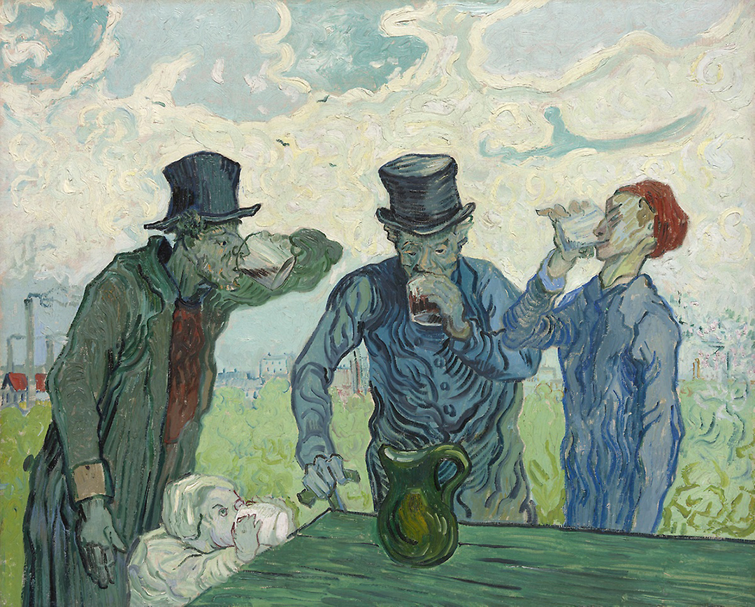 Vincent van Gogh “The Drinkers”