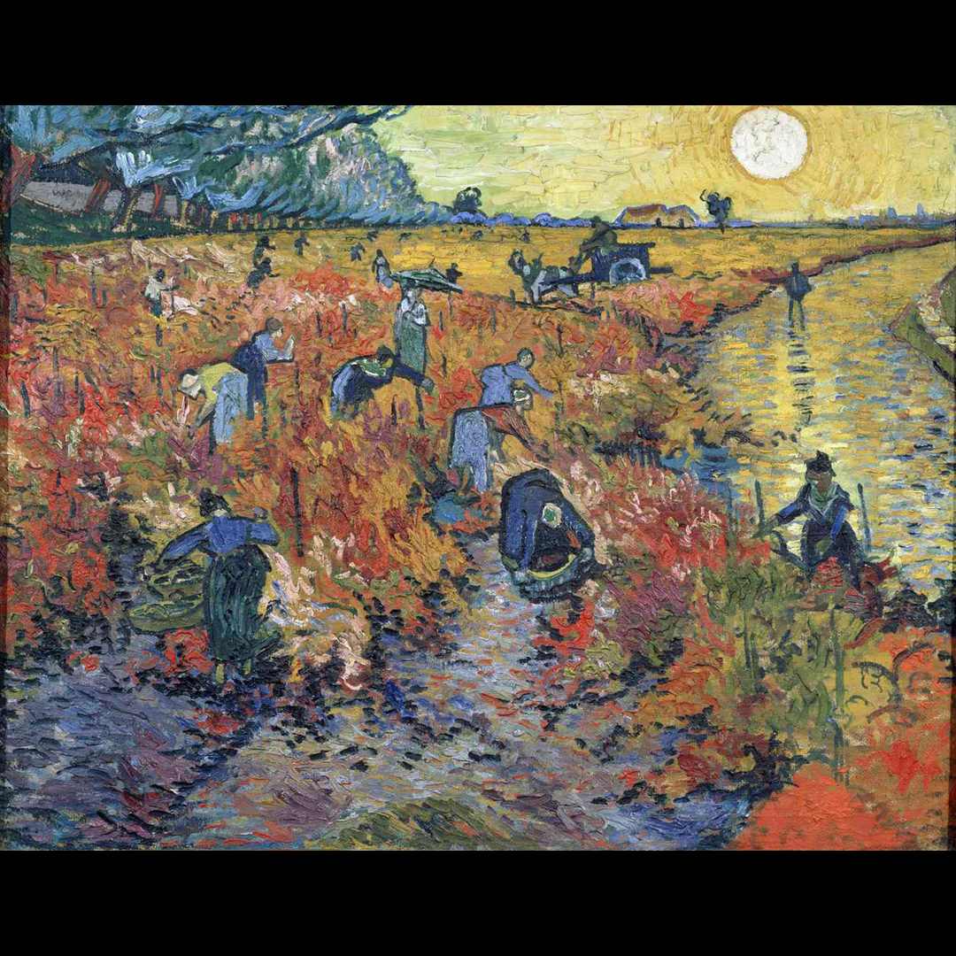 Vincent van Gogh “The Red Vineyards at Arles”