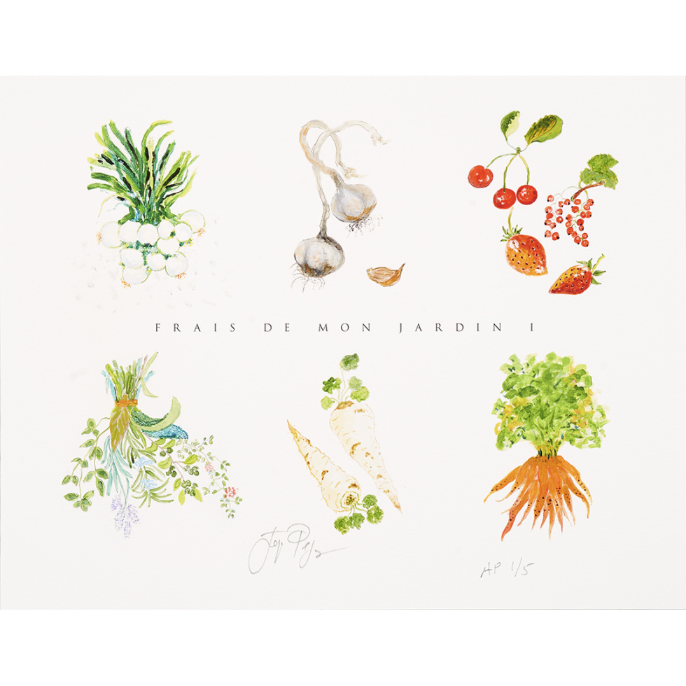 Jacques Pepin “Frais du Mon Jardin I” Artist’s Proof (1 of 5)