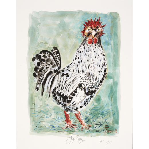 “Mighty Fowl” Jacques Pepin Collector’s Edition Artist’s Proof 3 of 5