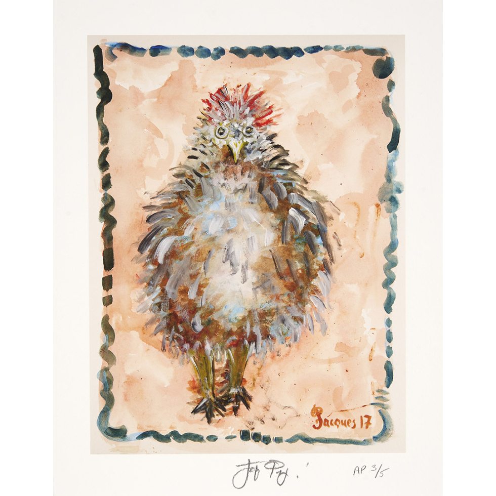 “The Tattle Cock” Jacques Pepin Collector’s Edition Artist’s Proof 3 of 5