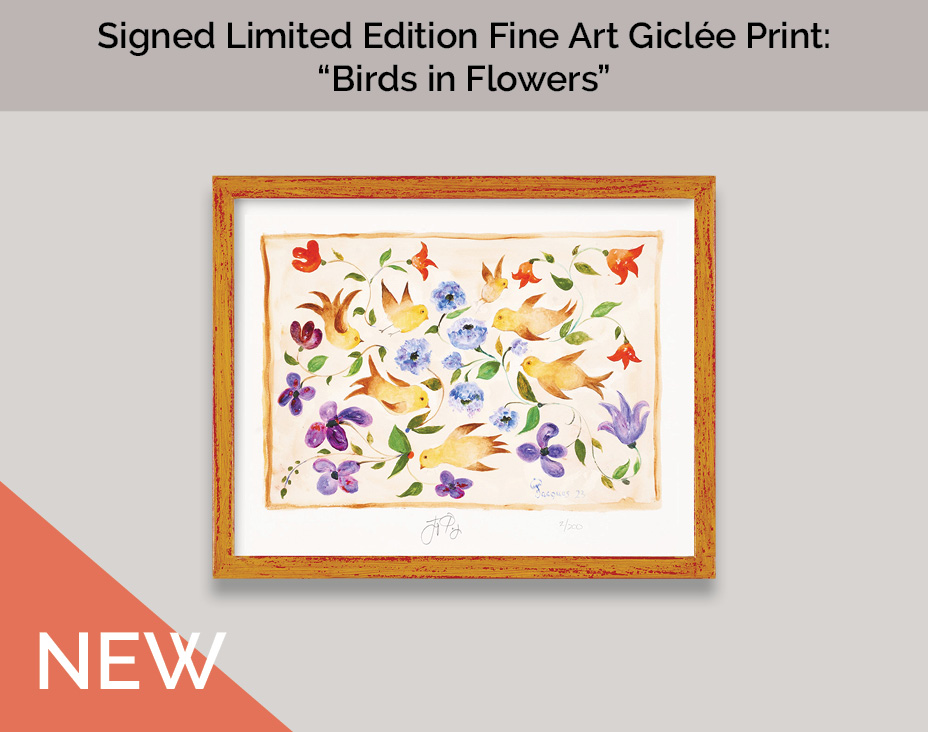 Individually Signed and Numbered New Limited Edition Prints on “The Artistry of Jacques Pepin”