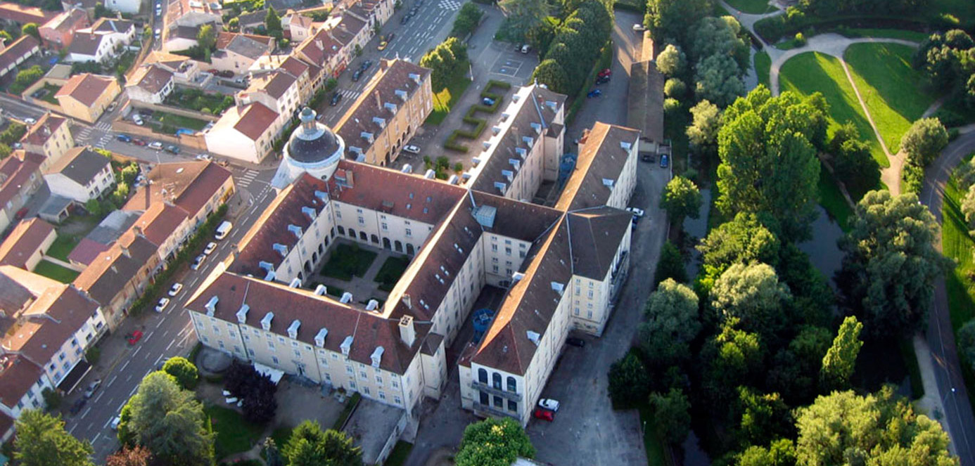 An Aerial View of Jacques Pépin’s Hometown, Bourg-en-Bresse, France