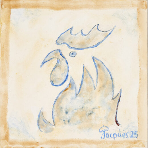 Jacques Pépin’s Original Artwork “Chix Head”