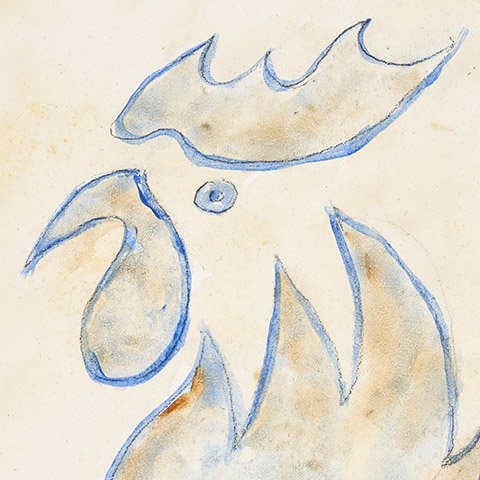 New for April 2025: An Original Jacques Pépin Painting