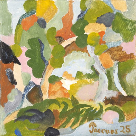 Jacques Pepin’s New Miniature Landscape Original Painting