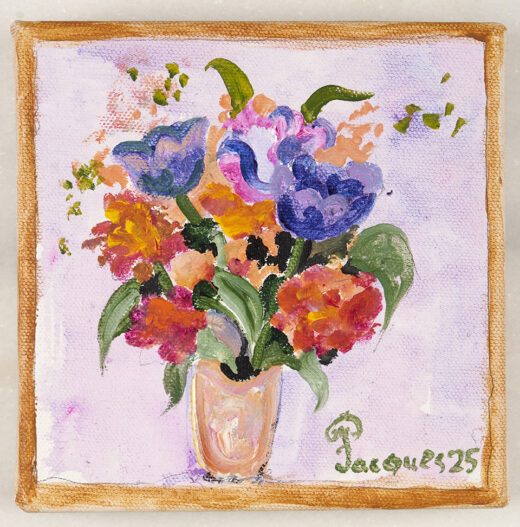 “Pepit Fleur No. 1” Original Jacques Pépin Painting