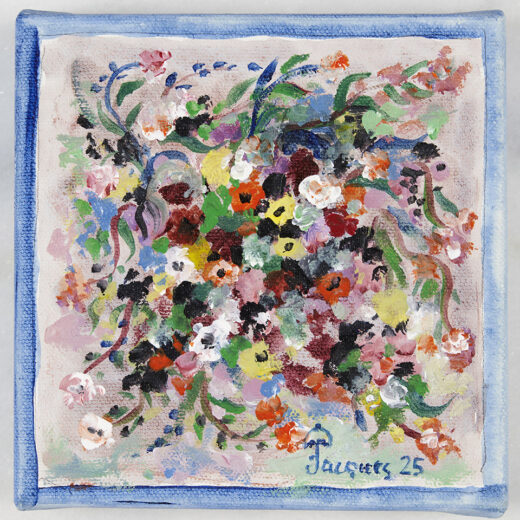 Jacques Pépin’s “Wild Bouquet” Original Painting