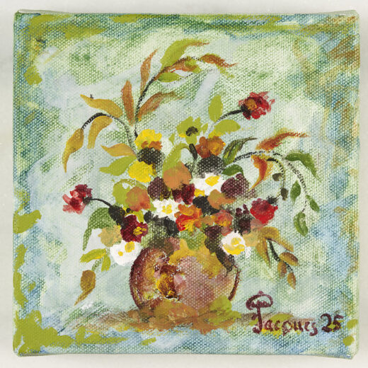 “Foliage” Jacques Pepin Original Painting