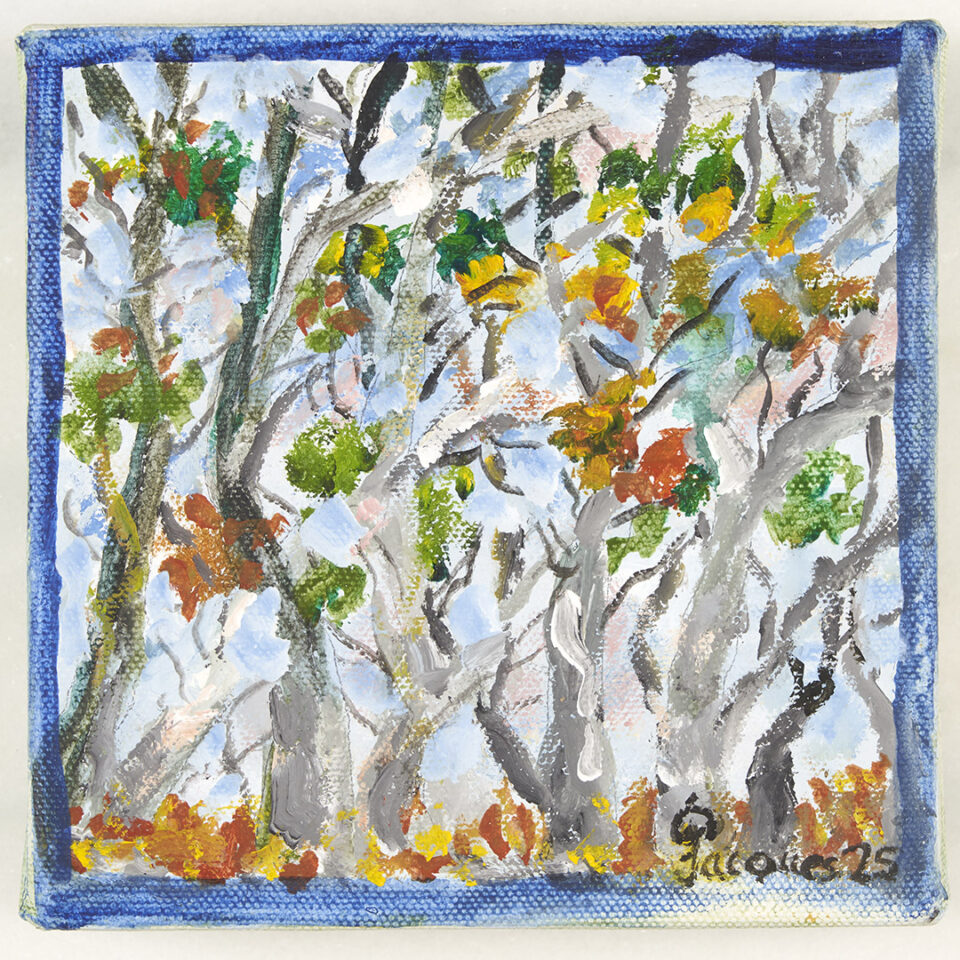 “Sky in the Wood” Jacques Pepin Original Painting