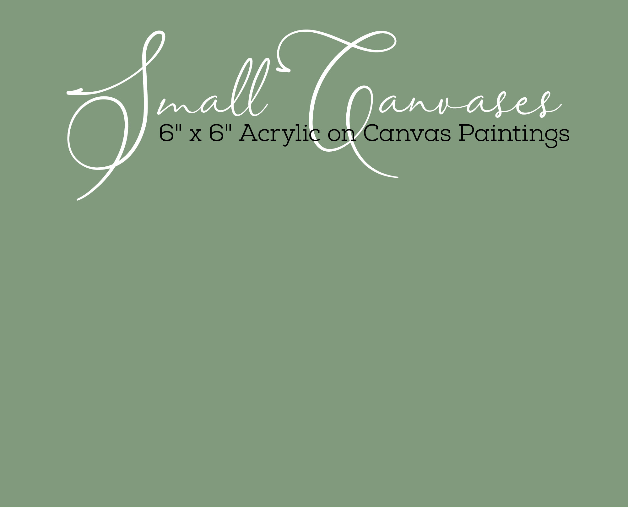 Jaques Pépin’s Small Canvases: 6" x 6" Acrylic on Canvas Original Paintings