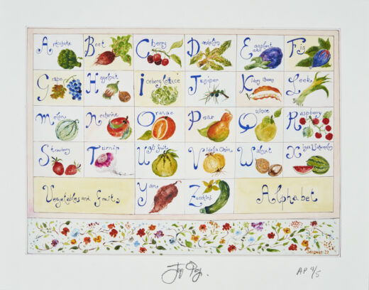 “Jacques’ Alphabet” Collector’s Edition Signed Artist’s Proof (4/5)