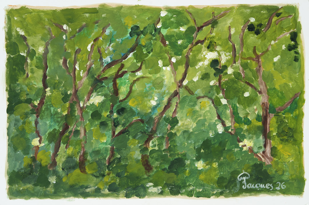 “Deep Forest” Original Painting by Jacqes Pépin