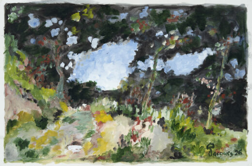 “Fringe of the Wood” Original Painting by Jacqes Pépin