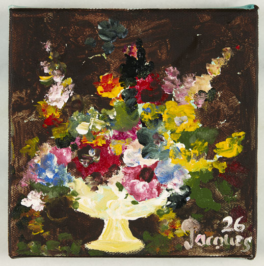 “Joli Bouquet” Original Painting by Jacques Pepin
