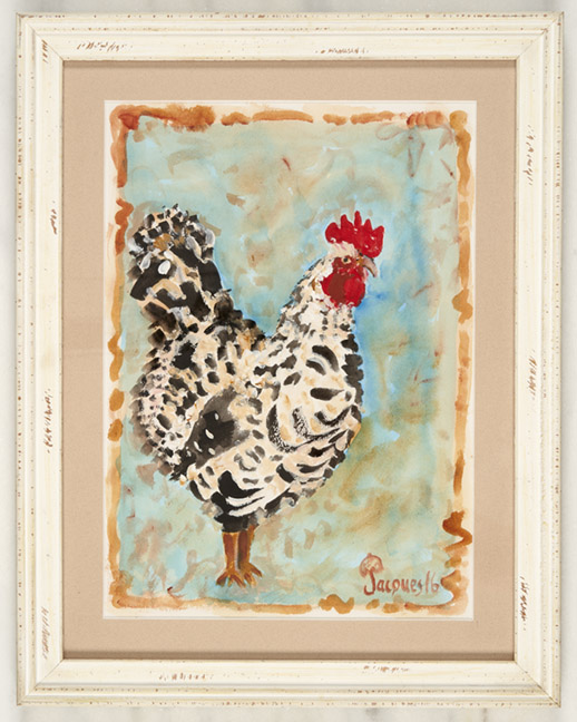 “Mr. Piper” Original Painting by Jacques Pepin